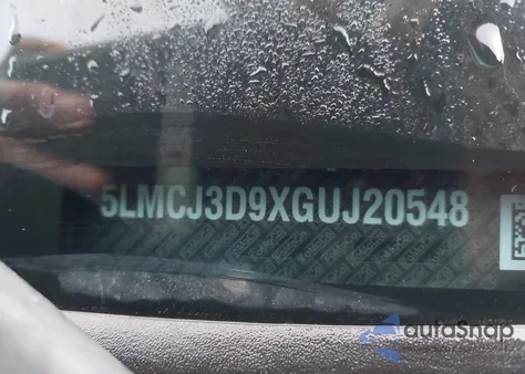 2016 Lincoln Mkc Reserve z USA, uszkodzony, nr VIN 5LMCJ3D9XGUJ20548